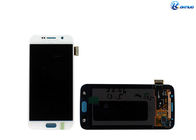 Convertisseur analogique-numérique d'écran tactile d'affichage à cristaux liquides de téléphone portable pour le blanc et l'or de la galaxie S6 G9200 de Samsung