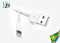 câble rond blanc d'USB de tube de la norme 1m d'accessoires de Smartphone de l'iPhone 5