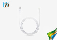 câble rond blanc d'USB de tube de la norme 1m d'accessoires de Smartphone de l'iPhone 5