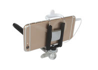 Bâton de Monopod Selfie de poche avec le câble et le miroir de vue arrière, 360 agrafe de câble Monopod