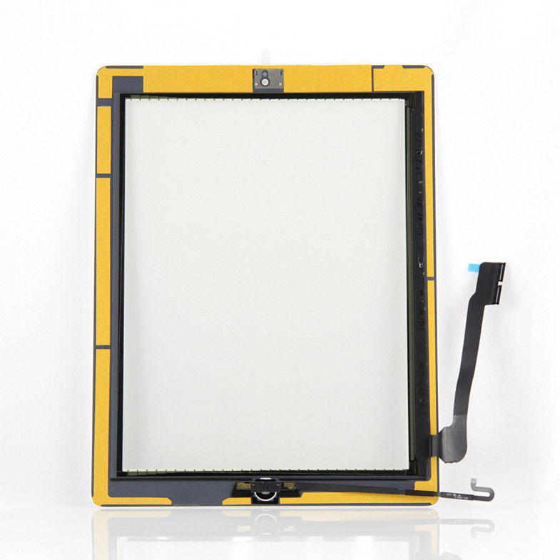 9,7 avancez le convertisseur analogique-numérique blanc d'écran tactile d'iPad pour le remplacement de convertisseur analogique-numérique de l'iPad 4 d'Apple