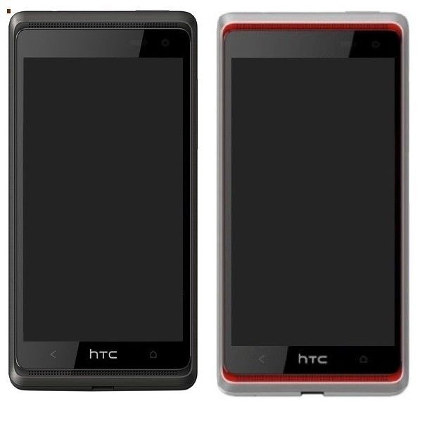 Noir, rouge convertisseur analogique-numérique de téléphone portable de 4,5 pouces avec la vue pour le désir 600 de HTC